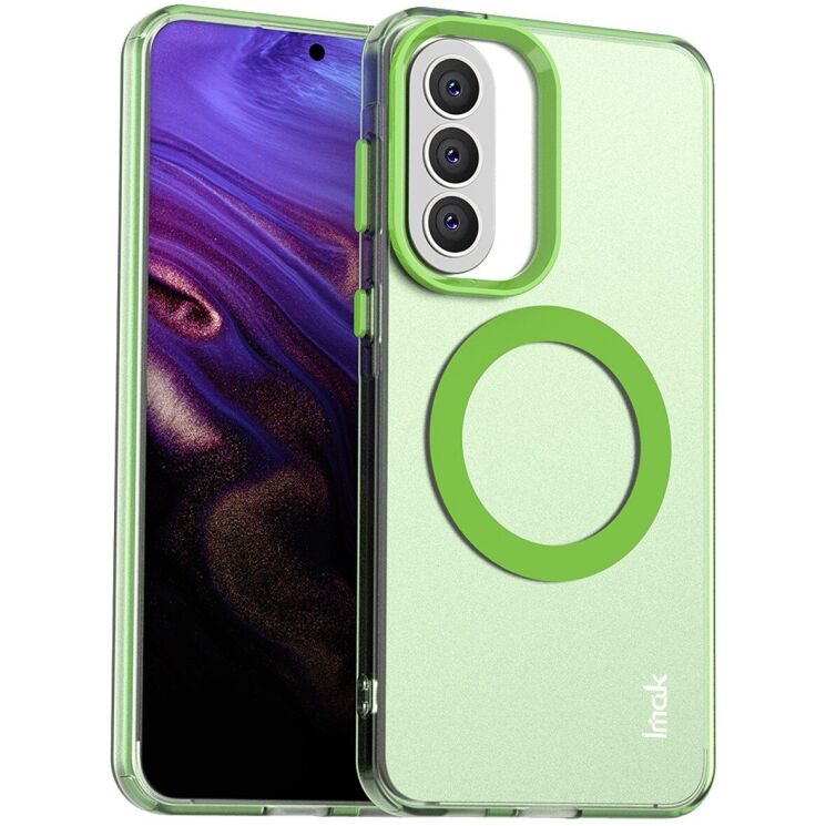 Защитный чехол IMAK Candy Series Magnetic для Samsung Galaxy A57 (A576) - Green: фото 1 из 8
