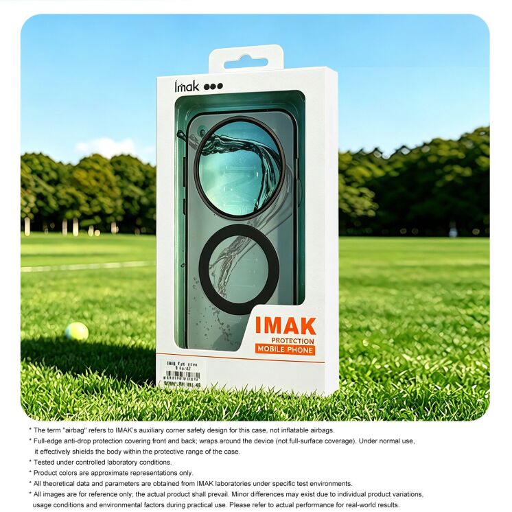 Защитный чехол IMAK Candy Series Magnetic для Xiaomi 17T - Black: фото 9 из 9