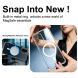 Защитный чехол IMAK Space Shield MagSafe для OnePlus 15R / Ace 6 / Ace 6T - Transparent (408050T). Фото 5 из 11