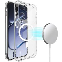Защитный чехол IMAK Space Shield MagSafe для OnePlus 15R / Ace 6 / Ace 6T - Transparent: фото 1 из 11