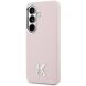 Захисний чохол Karl Lagerfeld K Metal Logo MagSafe для Samsung Galaxy S26 (S942) KLHMS26S5PGFKHGP - Pink (407281P). Фото 4 з 8
