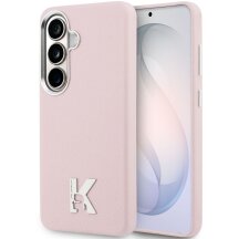 Захисний чохол Karl Lagerfeld K Metal Logo MagSafe для Samsung Galaxy S26 (S942) KLHMS26S5PGFKHGP - Pink: фото 1 з 8