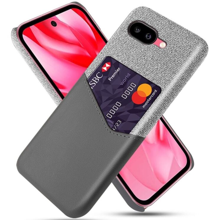 Защитный чехол KSQ Business Pocket для Google Pixel 9a - Grey: фото 1 из 4