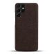 Защитный чехол KSQ Cloth Style для Samsung Galaxy S22 Ultra - Brown (289906Z). Фото 3 из 6