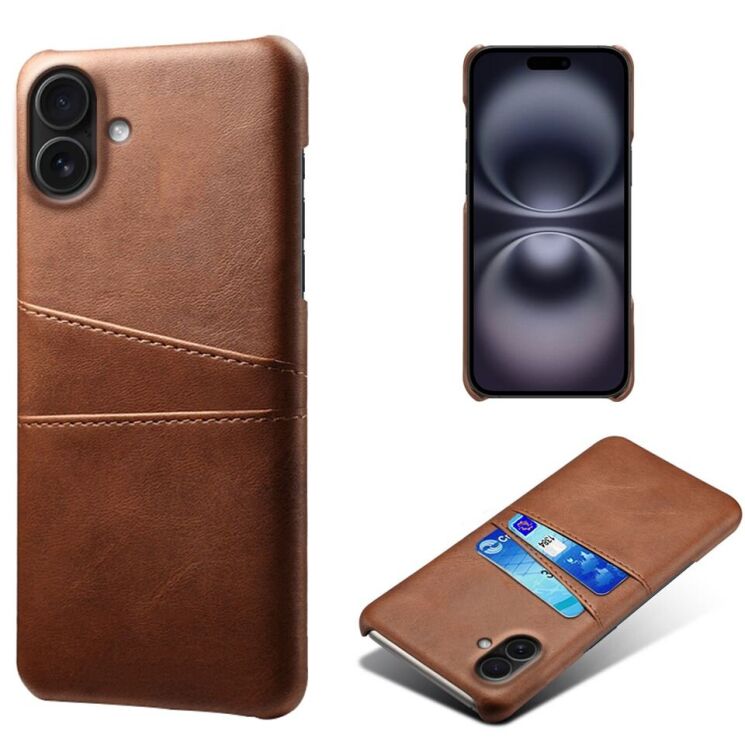 Захисний чохол KSQ Pocket Case для Apple iPhone 17 - Brown: фото 1 з 5