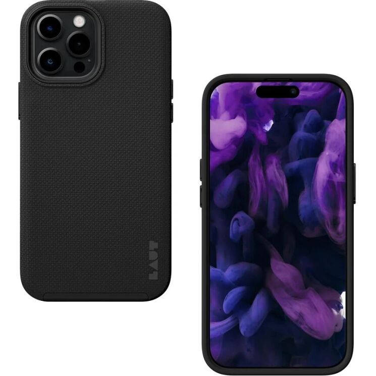 Защитный чехол Laut SHIELD для Apple iPhone 15 Pro Max - Black: фото 3 из 7