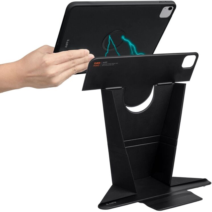Защитный чехол Laut ZURO FOLIO для Apple iPad Air 11 M3/M2 (2025/2024) L_IPA24S_ZU_BK - Black: фото 6 из 6