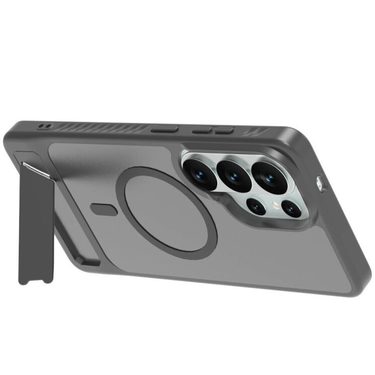 Защитный чехол LEREACH Le-Chic Series для Samsung Galaxy S26 Ultra - Grey: фото 3 из 14