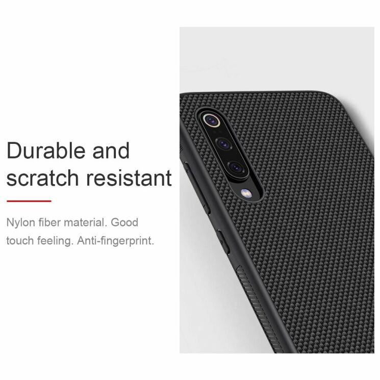 Защитный чехол NILLKIN Textured Hybrid для Xiaomi Mi 9 - Black: фото 10 из 16