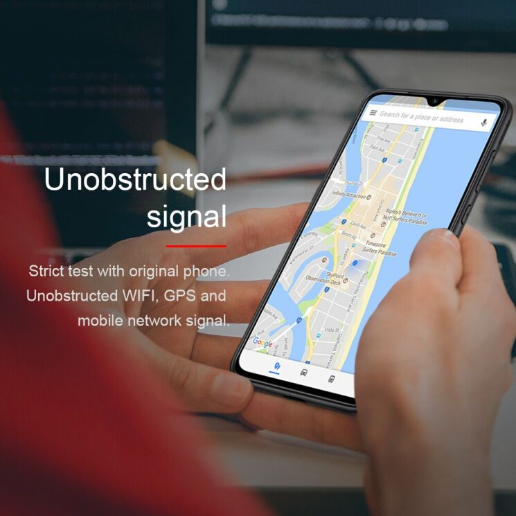 Защитный чехол NILLKIN Textured Hybrid для Xiaomi Mi 9 - Black: фото 13 из 16