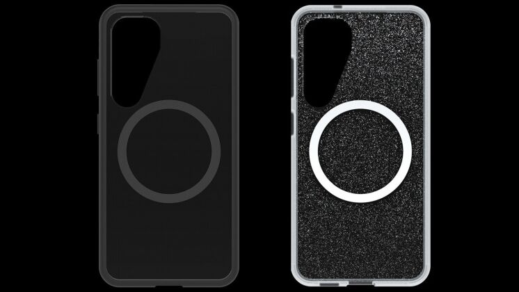 Захисний чохол OtterBox React with MagSafe для Samsung Galaxy S25 (S931) GP-FPS931OBJTW - Transparent / Black: фото 6 з 6