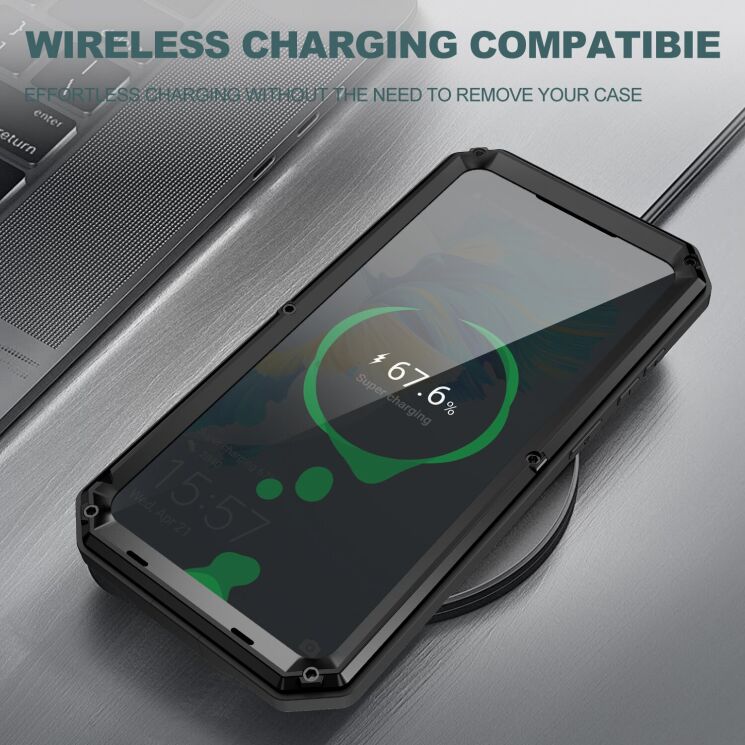 Защитный чехол R-JUST Armadillo для Samsung Galaxy S26 (S942) - Black: фото 4 из 9