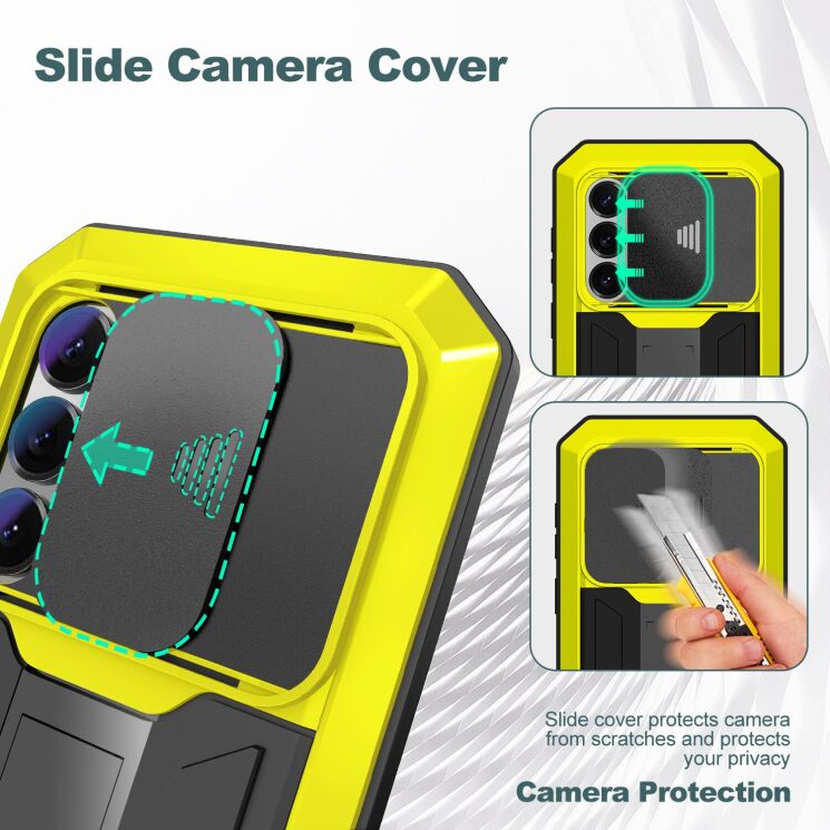 Защитный чехол R-JUST Armadillo для Samsung Galaxy S26 (S942) - Black: фото 7 из 9