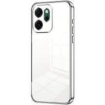 Защитный чехол Reframe Electroplating Frame для OPPO Reno 14 F/FS - Silver: фото 1 из 7