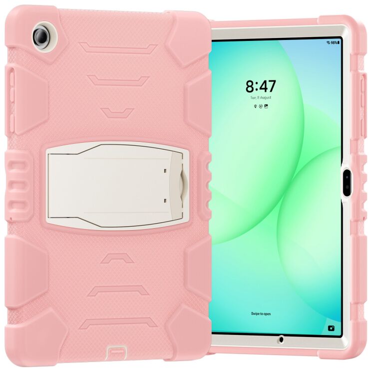 Защитный чехол Reframe Hybrid Armor для Samsung Galaxy Tab A11 Plus (X230/236) - Cherry Blossoms Pink: фото 2 из 9