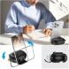Защитный чехол Reframe Leather Texture для Huawei FreeBuds Pro 5 - Black (410702B). Фото 3 из 8
