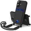 Защитный чехол Reframe Silicone Holder для Apple iPhone 16 - Black (366469B)