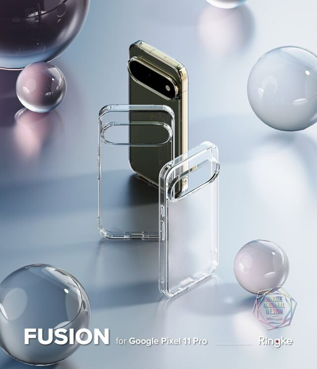 Защитный чехол Ringke Fusion для Google Pixel 11 Pro (8800380461024) - Matte Clear: фото 2 из 15