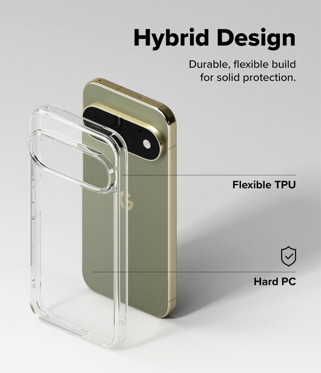 Защитный чехол Ringke Fusion для Google Pixel 11 Pro (8800380461024) - Matte Clear: фото 8 из 15