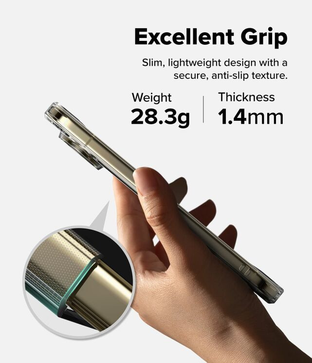 Защитный чехол Ringke Fusion для Google Pixel 11 Pro (8800380461024) - Matte Clear: фото 5 из 15
