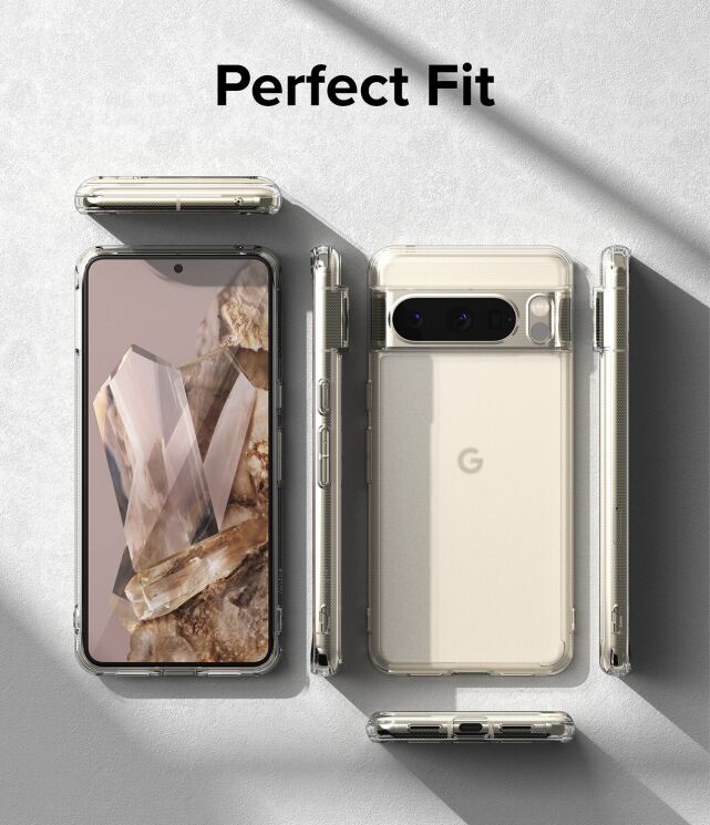 Защитный чехол Ringke Fusion для Google Pixel 8 Pro (8809961781100) - Matte Clear: фото 9 из 14