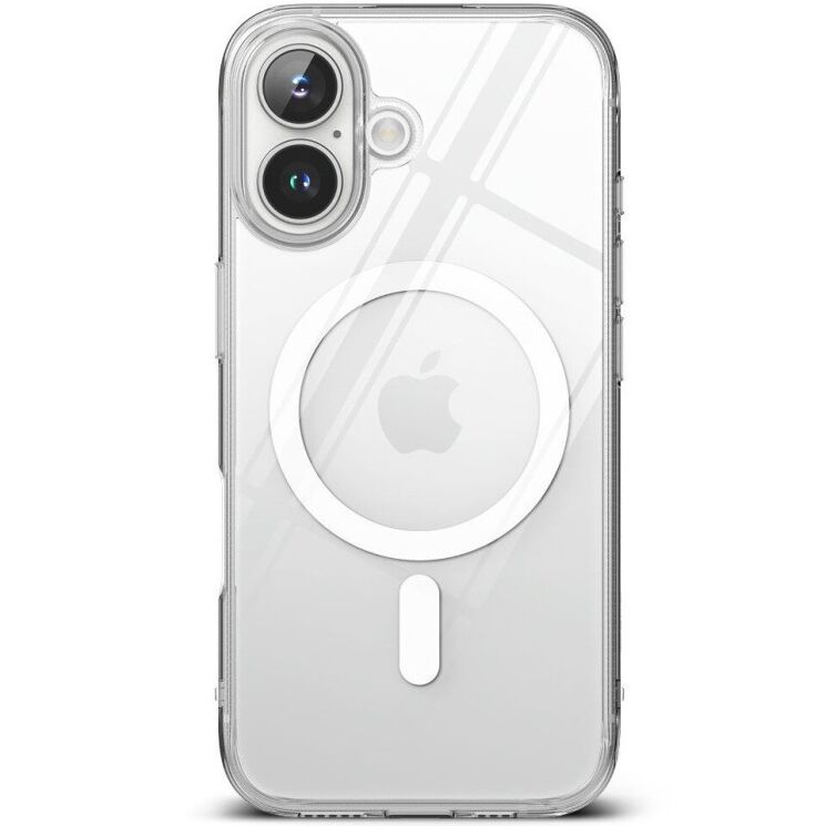 Захисний чохол Ringke Fusion Magnetic для Apple iPhone 16 (8800274960435) - Clear: фото 4 з 16