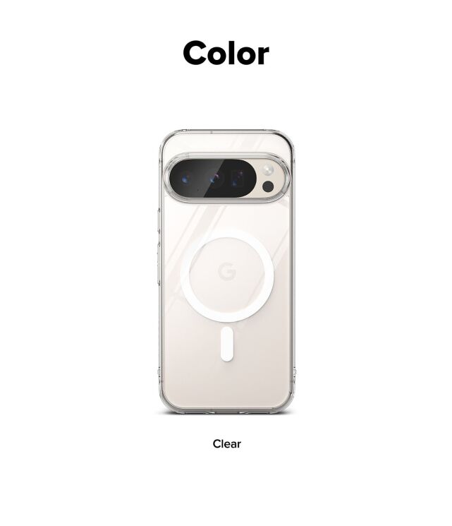 Захисний чохол Ringke Fusion Magnetic для Google Pixel 10 Pro XL - Clear: фото 16 з 18