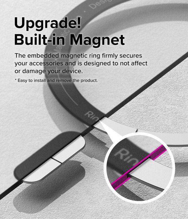 Защитный чехол Ringke Fusion X MagSafe для OnePlus 12 (8809961785689) - Matte Black: фото 7 из 18