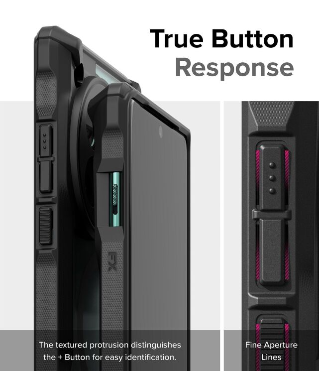Защитный чехол Ringke Fusion X MagSafe для OnePlus 12 (8809961785689) - Matte Black: фото 15 из 18