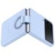 Защитный чехол Silicone Cover with Ring для Samsung Galaxy Flip 4 (EF-PF721TLEGUA) - Arctic Blue (302241L). Фото 4 из 6