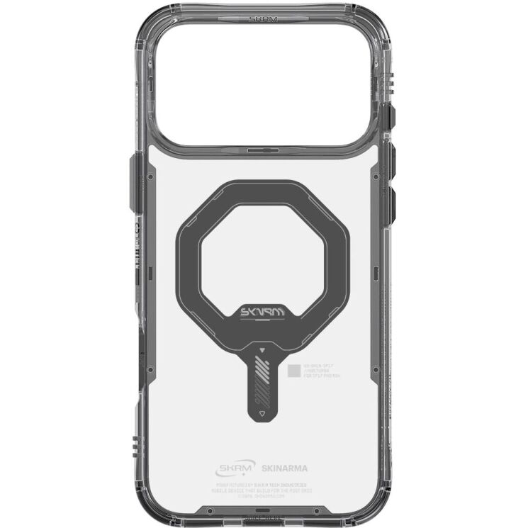 Защитный чехол SKINARMA SAIDO Mag-Charge для Apple iPhone 17 Pro - Graphite: фото 4 из 5