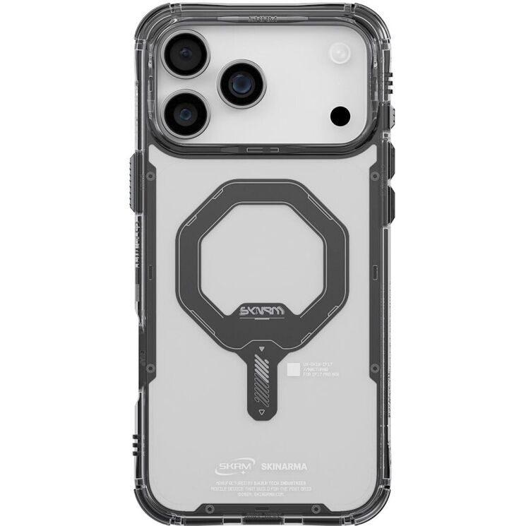 Защитный чехол SKINARMA SAIDO Mag-Charge для Apple iPhone 17 Pro - Graphite: фото 1 из 5