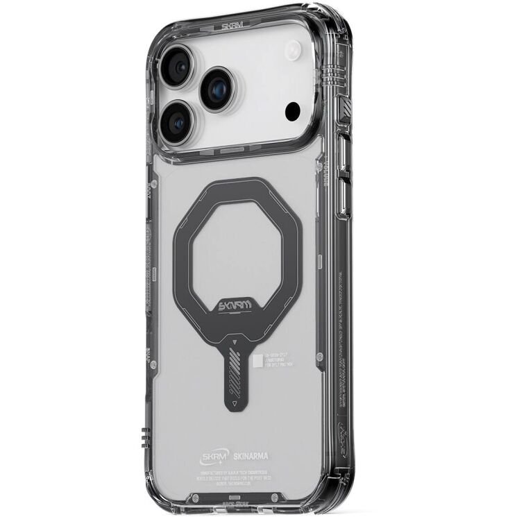 Защитный чехол SKINARMA SAIDO Mag-Charge для Apple iPhone 17 Pro - Graphite: фото 2 из 5
