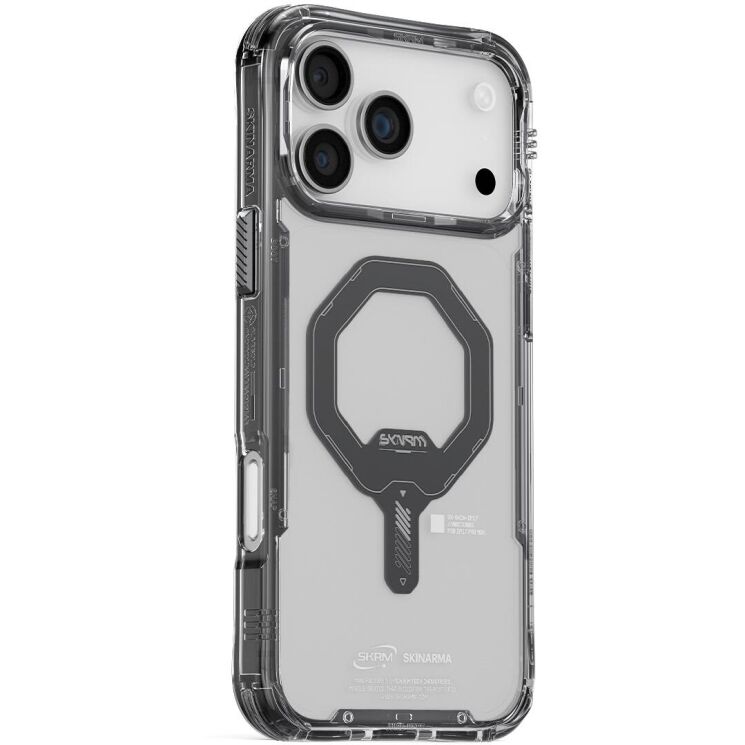 Защитный чехол SKINARMA SAIDO Mag-Charge для Apple iPhone 17 Pro - Graphite: фото 3 из 5