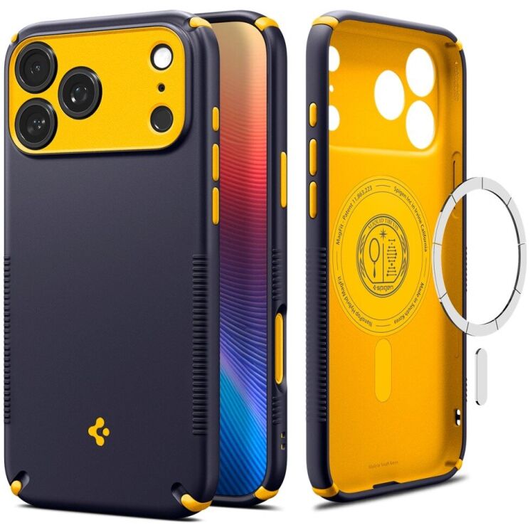 Захисний чохол Spigen Nano Pop Hybrid (MagFit) для iPhone 18 Pro (ACS12175) - Navy (440102N) Захисний чохол Spigen Nano Pop Hybrid (MagFit) для iPhone 18 Pro (ACS12175) - Navy: фото 1 з 14