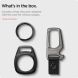 Захисний чохол Spigen Rugged Armor (FA) для Apple AirTag / AirTag 2 (AMP01565) - Matte Black (274021B). Фото 11 з 12