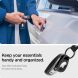 Захисний чохол Spigen Rugged Armor (FA) для Apple AirTag / AirTag 2 (AMP01565) - Matte Black (274021B). Фото 8 з 12
