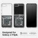Защитный чехол Spigen (SGP) AirSkin Zero One для Samsung Galaxy Flip 6 - Black (357548B). Фото 7 из 12