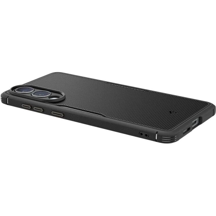 Защитный чехол Spigen (SGP) Core Armor (MagFit) для Samsung Galaxy S25 Edge (S937) ACS09406 - Matte Black: фото 8 из 11