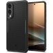 Защитный чехол Spigen (SGP) Core Armor (MagFit) для Samsung Galaxy S25 Edge (S937) ACS09406 - Matte Black (377585B). Фото 1 из 11