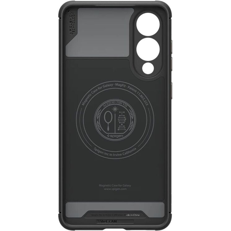 Защитный чехол Spigen (SGP) Core Armor (MagFit) для Samsung Galaxy S25 Edge (S937) ACS09406 - Matte Black: фото 6 из 11