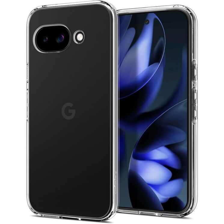 Защитный чехол Spigen (SGP) Crystal Flex для Google Pixel 9a (ACS09049) - Crystal Clear: фото 1 из 10