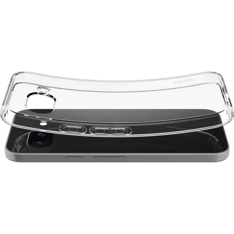 Защитный чехол Spigen (SGP) Crystal Flex для Google Pixel 9a (ACS09049) - Crystal Clear: фото 8 из 10
