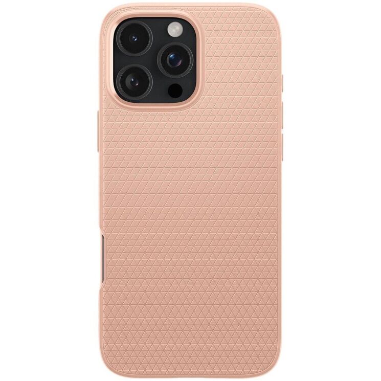 Захисний чохол Spigen (SGP) Liquid Air для Apple iPhone 16 Pro Max (ACS08687) - Rose Titanium: фото 10 з 16