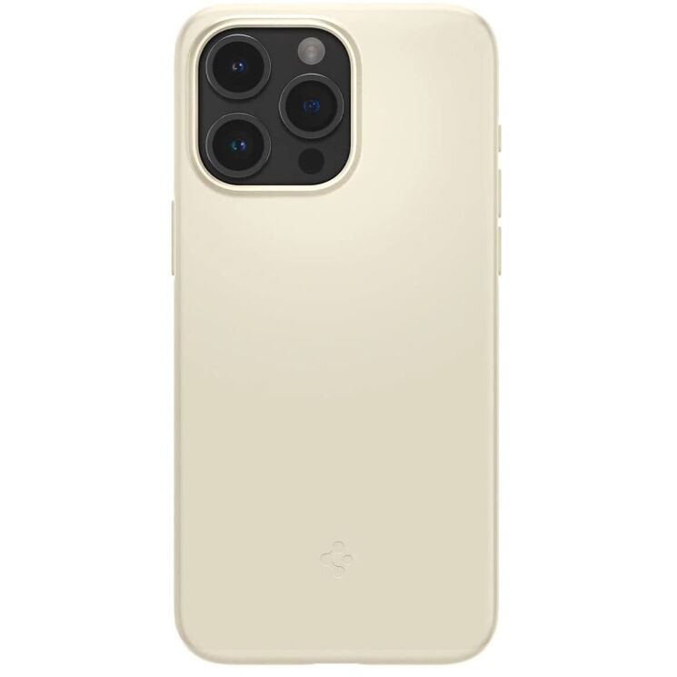 Защитный чехол Spigen (SGP) Thin Fit для Apple iPhone 15 Pro Max - Mute Beige: фото 2 из 15