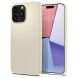 Защитный чехол Spigen (SGP) Thin Fit для Apple iPhone 15 Pro Max - Mute Beige (339425Z). Фото 1 из 15