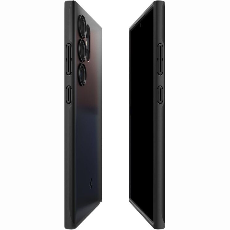Защитный чехол Spigen (SGP) Thin Fit для Samsung Galaxy S24 Ultra (S928) - Black: фото 6 из 18
