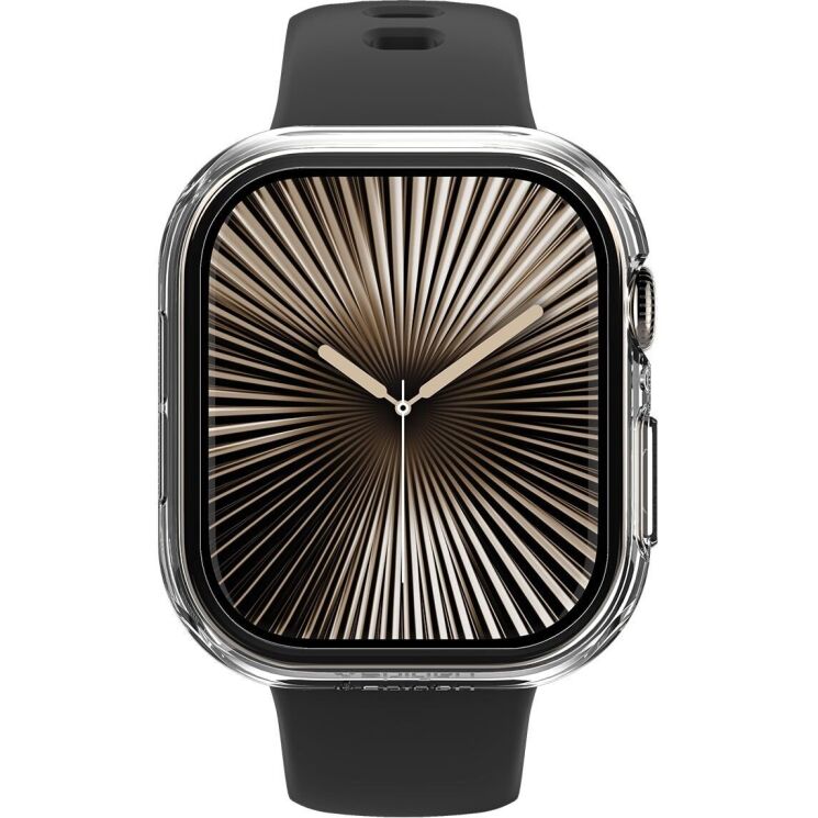 Защитный чехол Spigen (SGP) Thin Fit (FW) для Apple Watch 10 46 mm (ACS08602) - Crystal Clear: фото 6 из 16