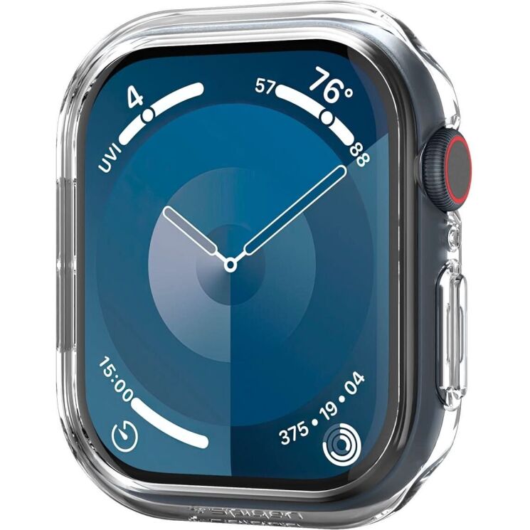Защитный чехол Spigen (SGP) Thin Fit (FW) для Apple Watch 10 46 mm (ACS08602) - Crystal Clear: фото 2 из 16
