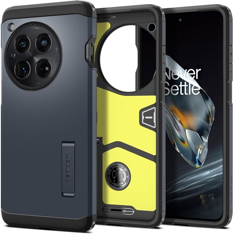 Защитный чехол Spigen (SGP) Tough Armor для OnePlus 12 - Metal Slate: фото 1 из 17